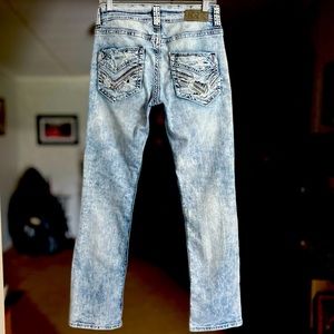 SOLD!! 20% off 2 or more! Buckle Black {3 FIT} Bootleg BKE Jeans Mens size 30x32